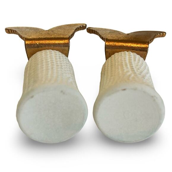 Vintage Angel Salt and Pepper Shakers Set 50s 60s Hand‎ Painted Artisan - Picture 3 of 3